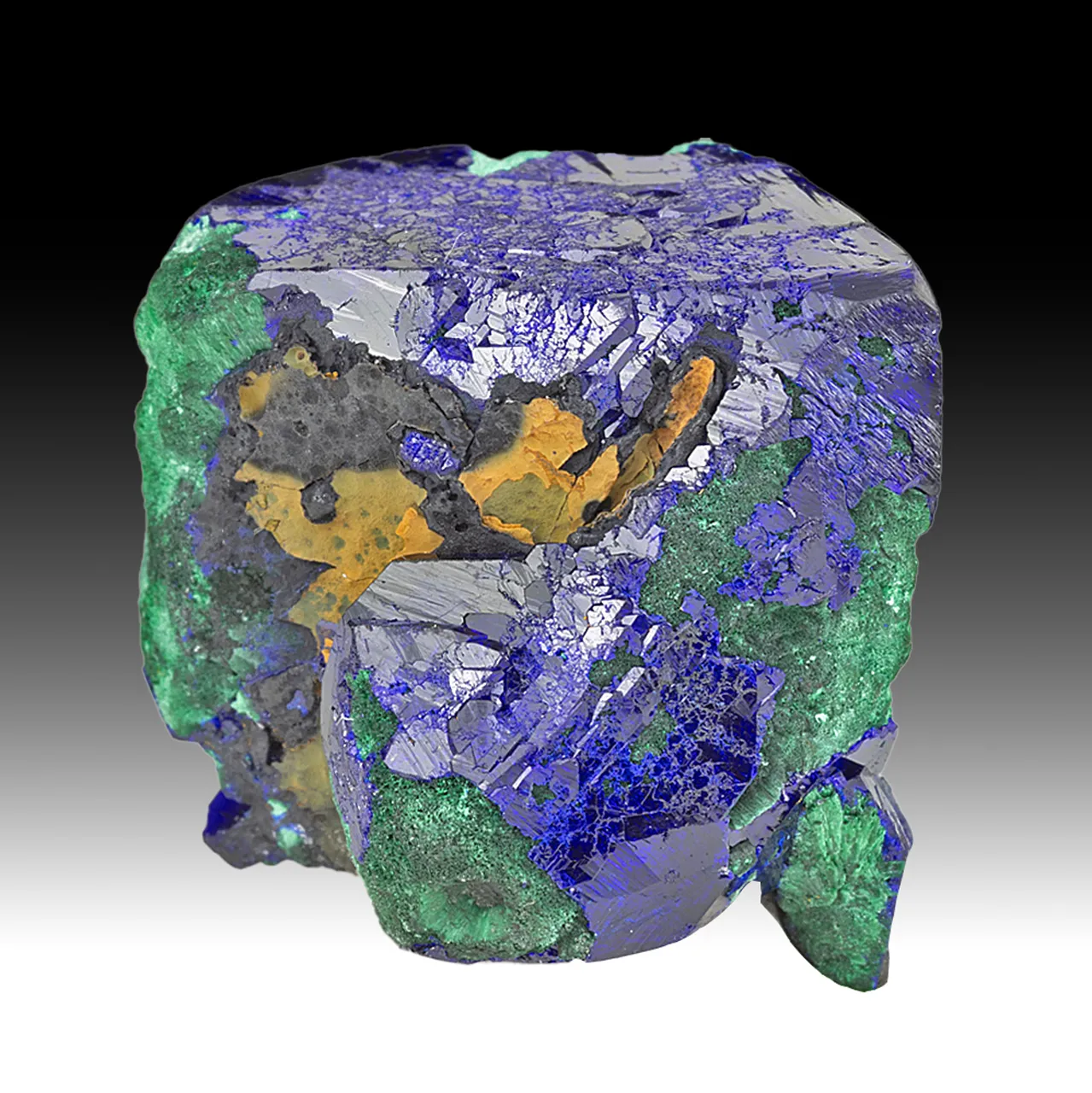 Azurite with Malachite - image 1