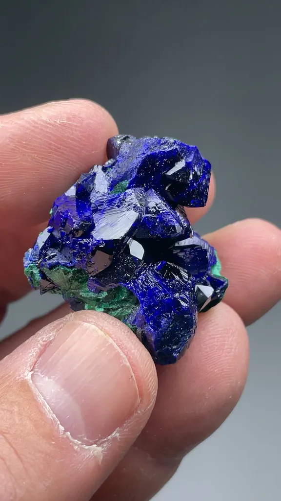 Azurite with Malachite - image 2