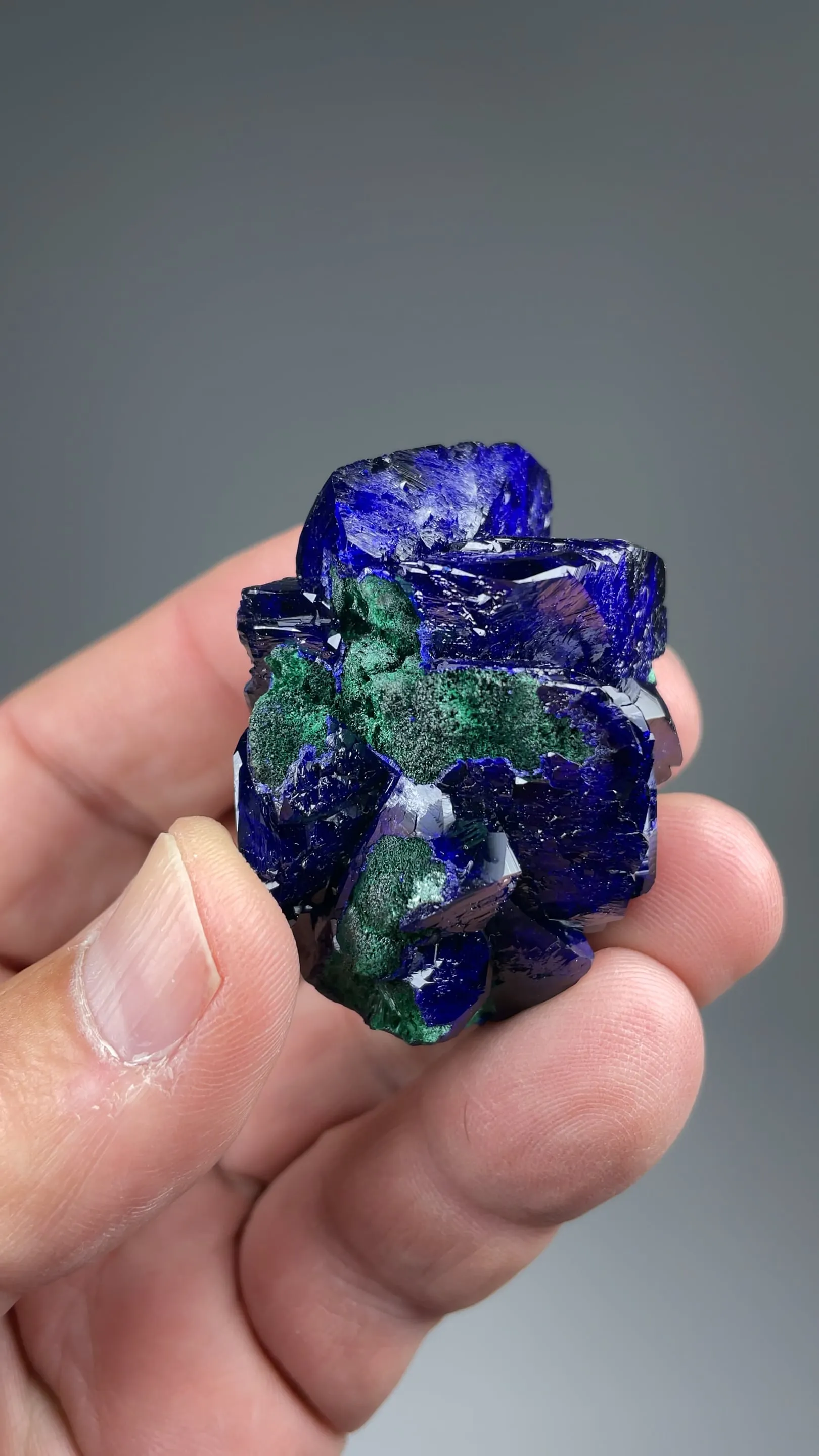 Azurite with Malachite - image 2