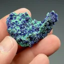 Azurite with Malachite - image 2