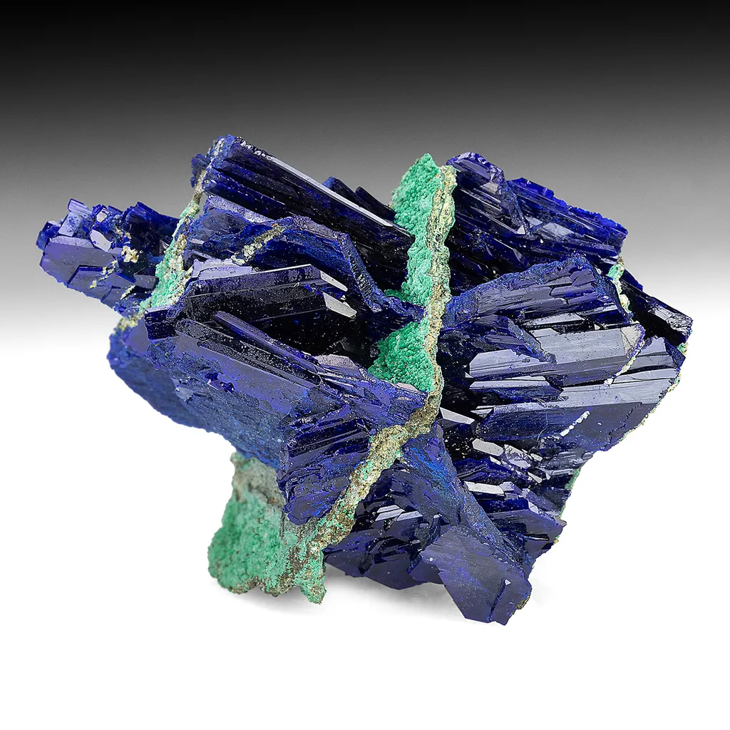 Azurite with Malachite image