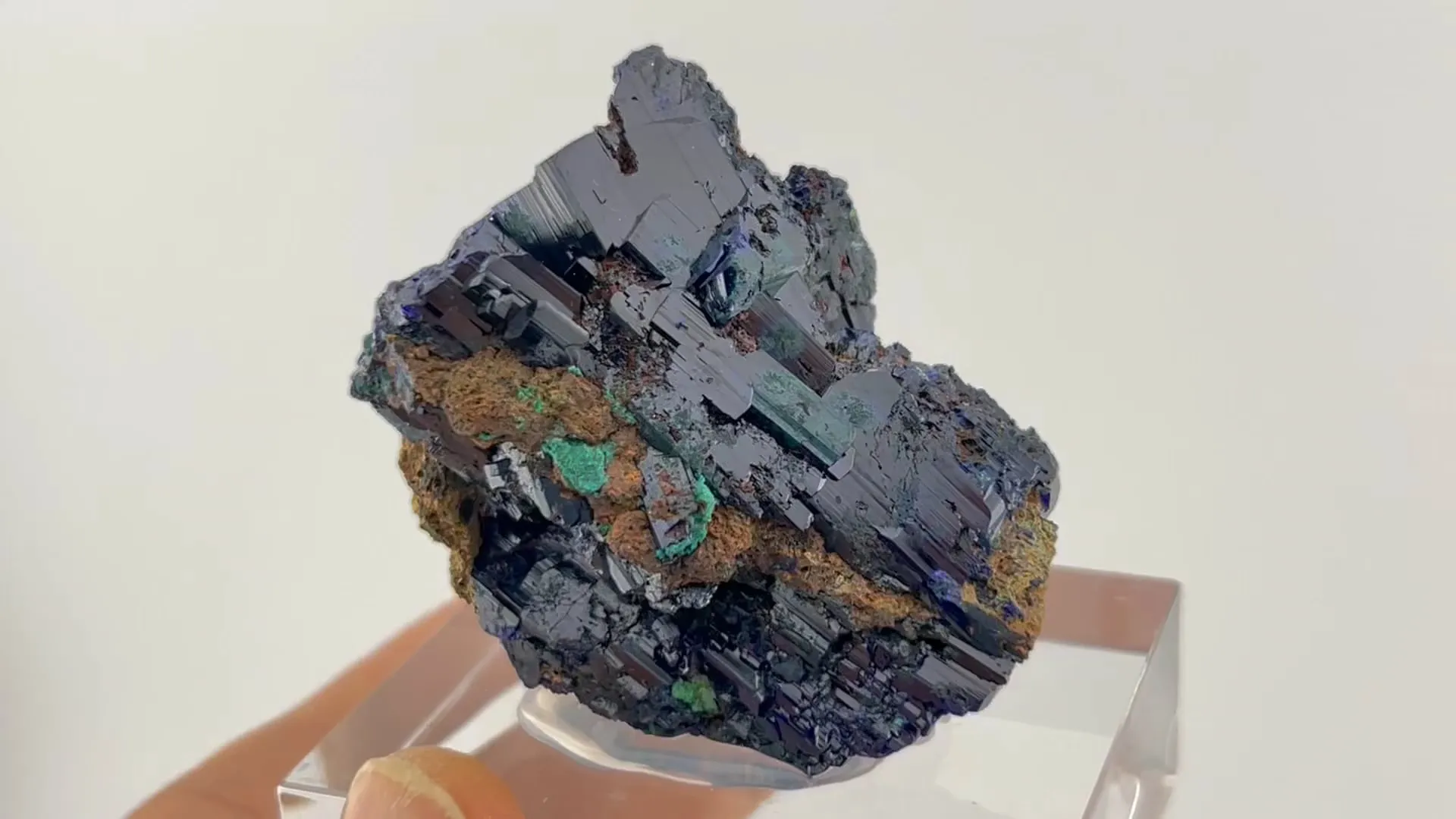 Azurite with Malachite - image 5