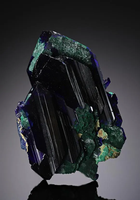 Azurite with Malachite image