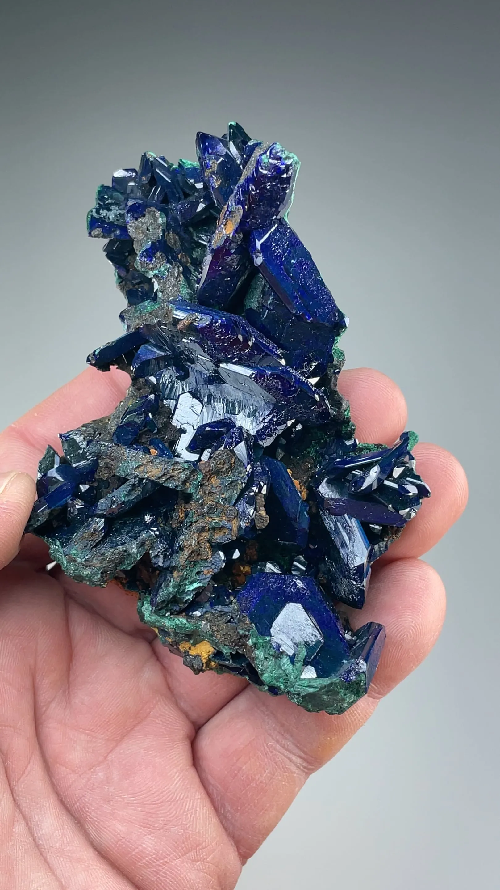 Azurite with Malachite - image 2
