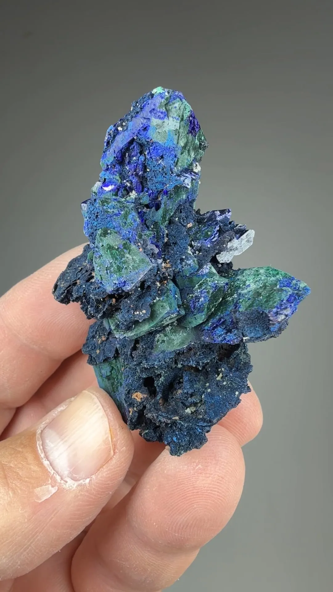 Azurite with Malachite - image 2