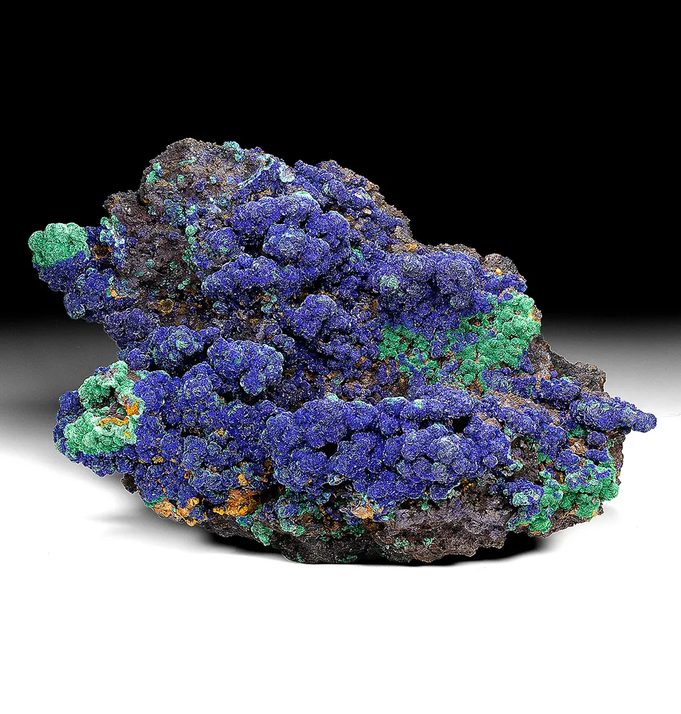 Azurite with Malachite image