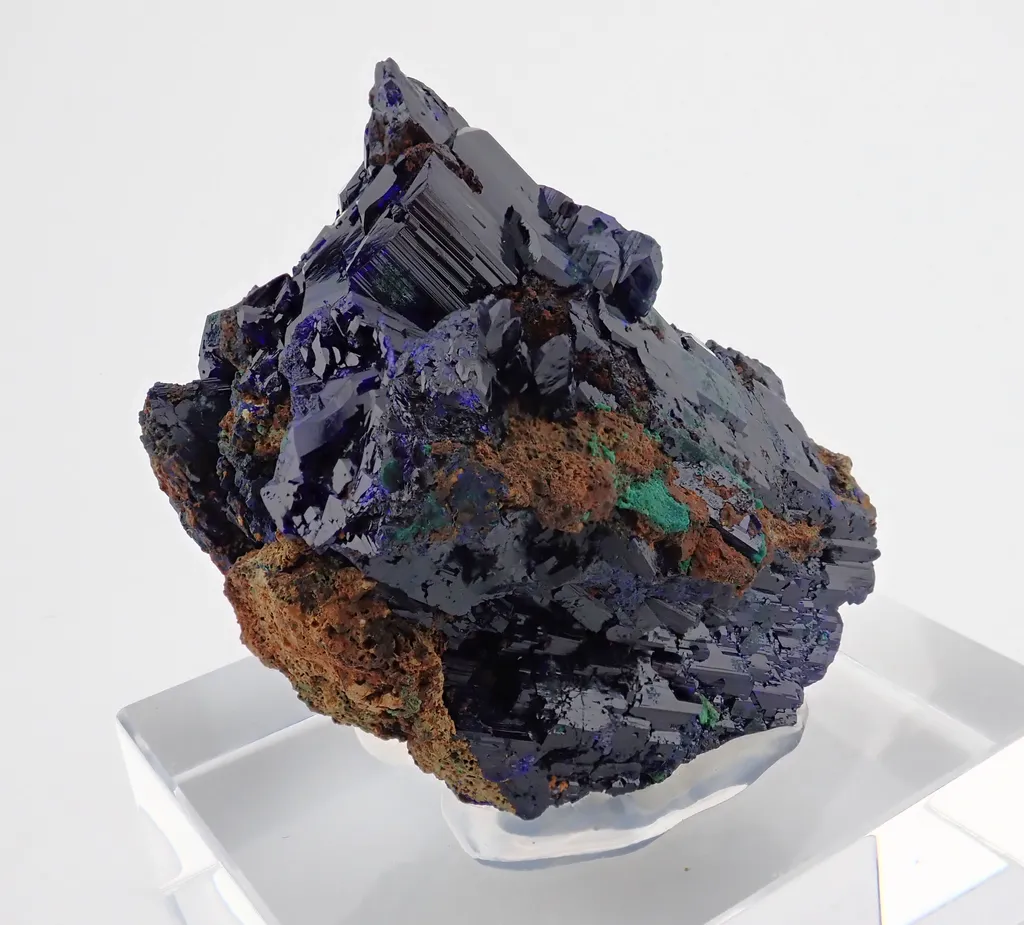 Azurite with Malachite - image 3