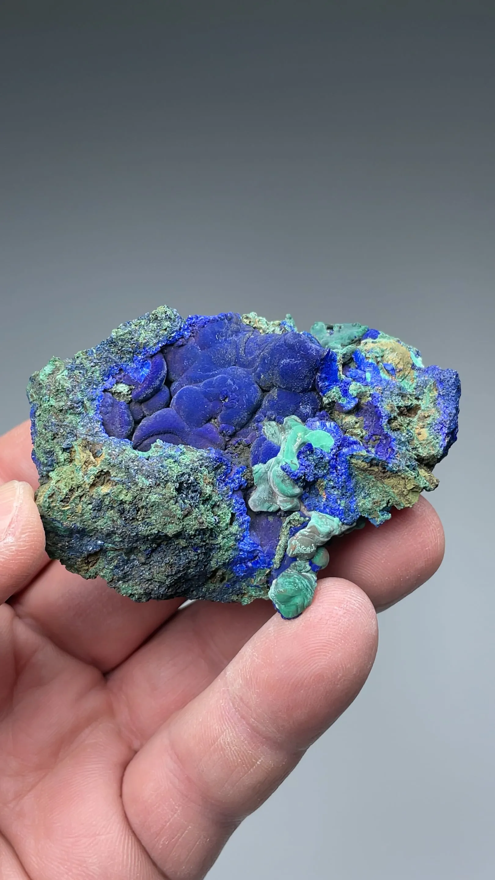 Azurite with Malachite - image 2