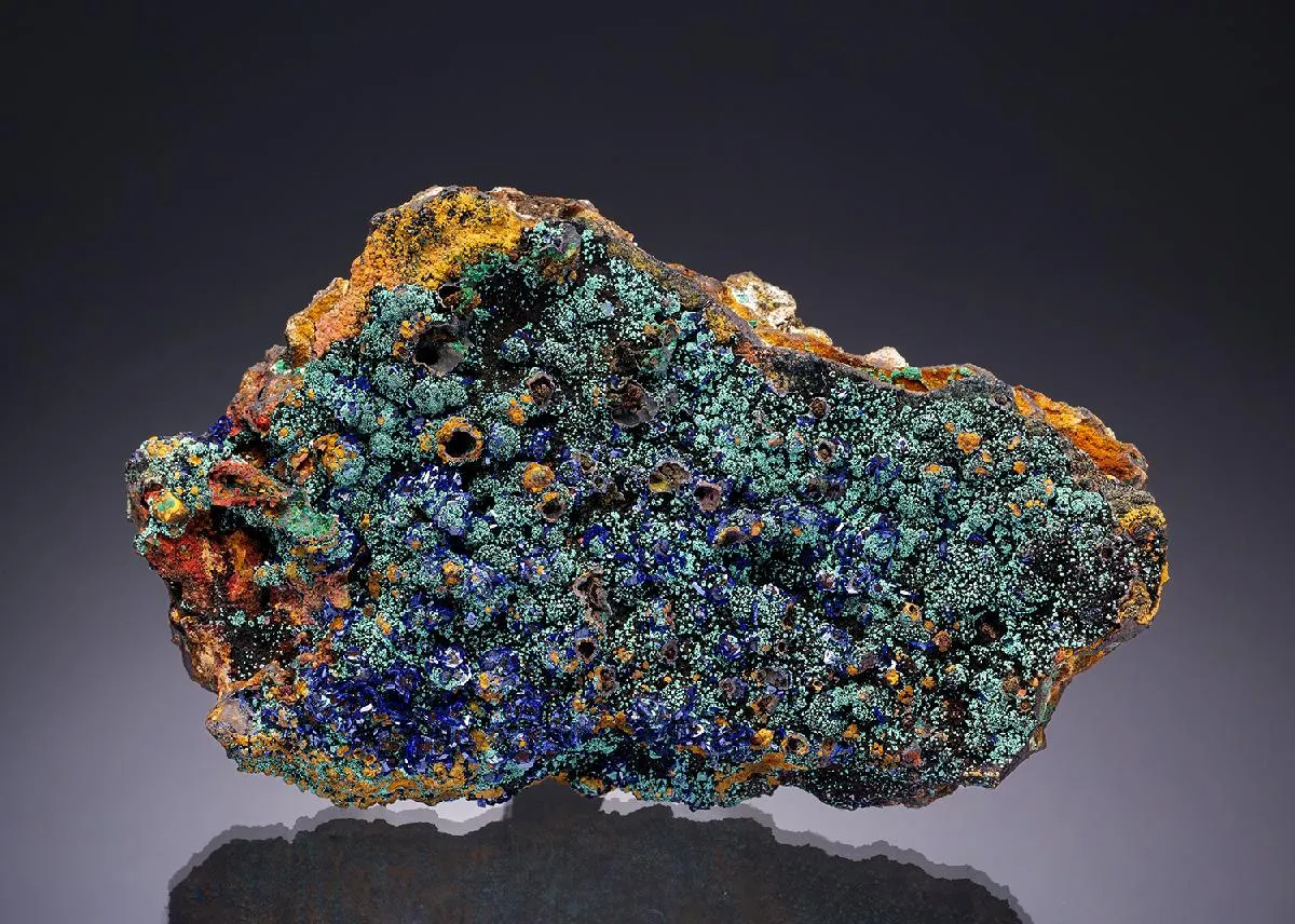 Azurite with Malachite - image 1