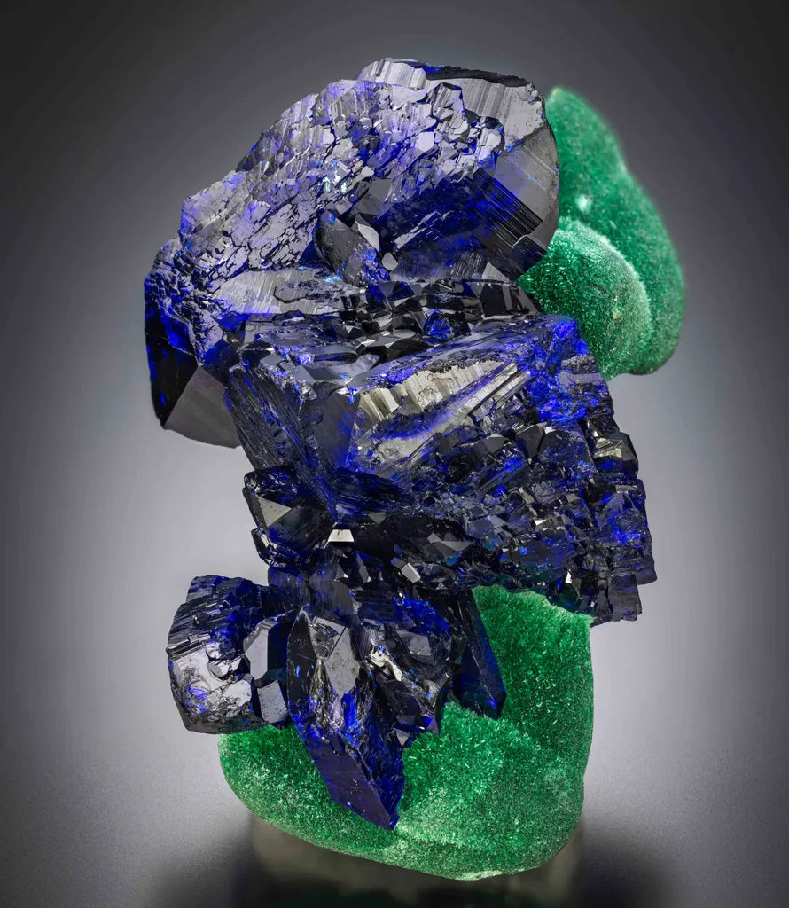 Azurite with Malachite - image 3
