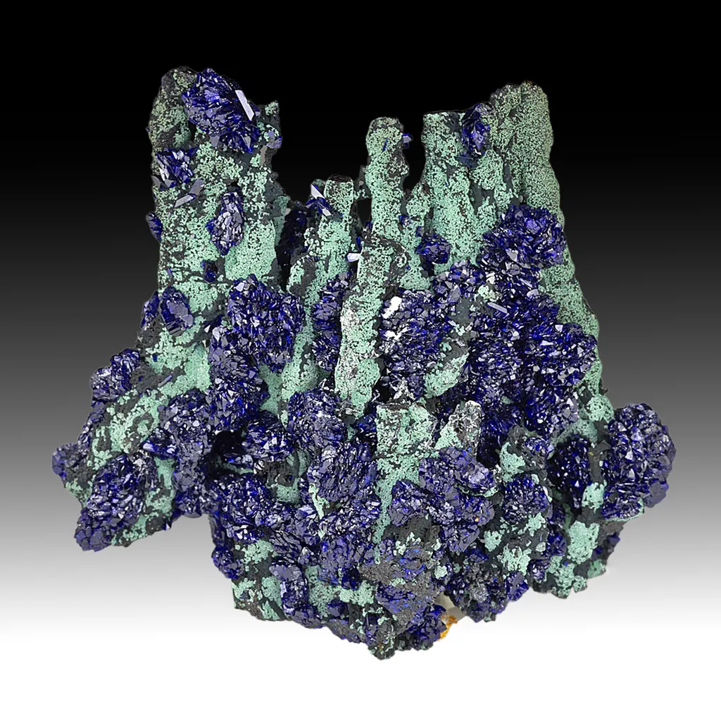 Azurite with Malachite image