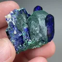 Azurite with Malachite after Azurite - image 2