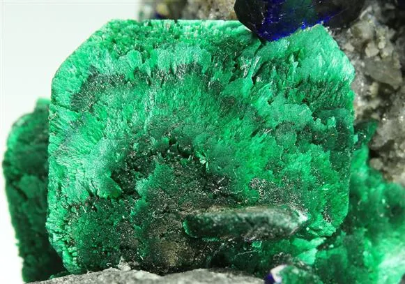 Azurite with Malachite after Azurite with Anglesite - image 1