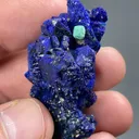 Azurite with Malachite after Cuprite - image 2