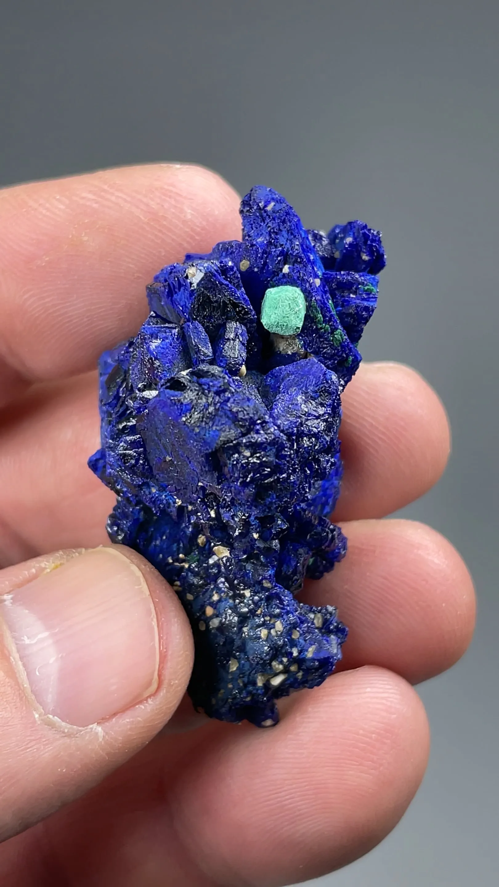 Azurite with Malachite after Cuprite - image 2