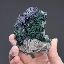 Azurite with Malachite and Anglesite - image 2