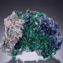Azurite with Malachite and Anglesite - image 1