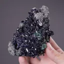 Azurite with Malachite and Arsentsumebite - image 2