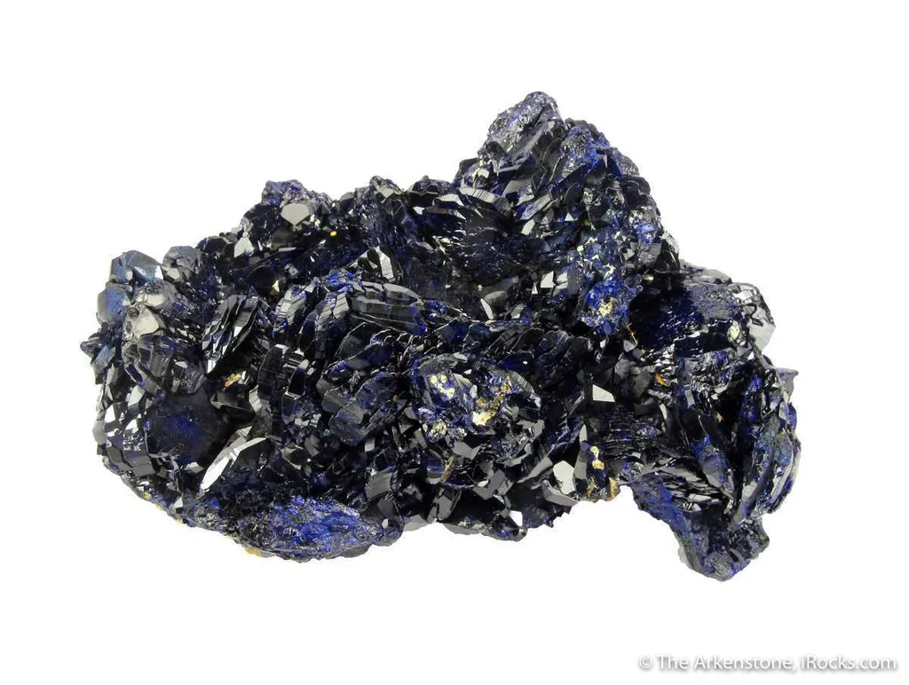 Azurite with Malachite and Baryte - image 2