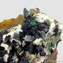 Azurite with Malachite and Calcite - image 4