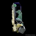 Azurite with Malachite and Cerussite - image 1