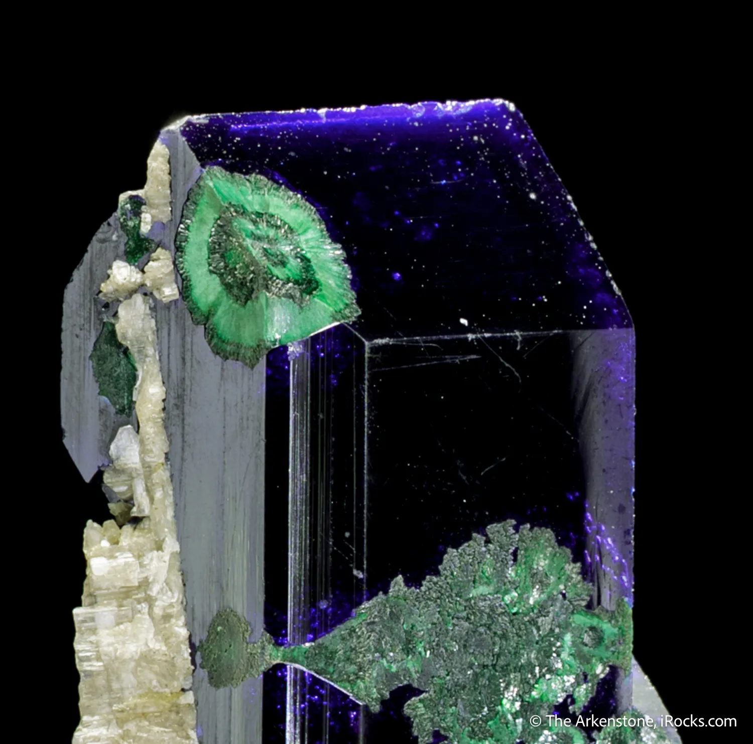 Azurite with Malachite and Cerussite - image 7