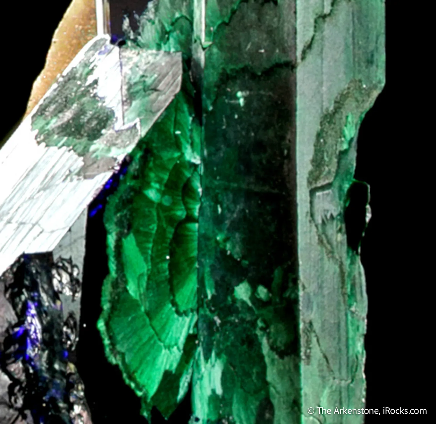 Azurite with Malachite and Cerussite - image 6