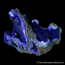 Azurite with Malachite and Chalcoalumite (circa 1900) - image 5