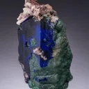 Azurite with Malachite and Quartz - image 1