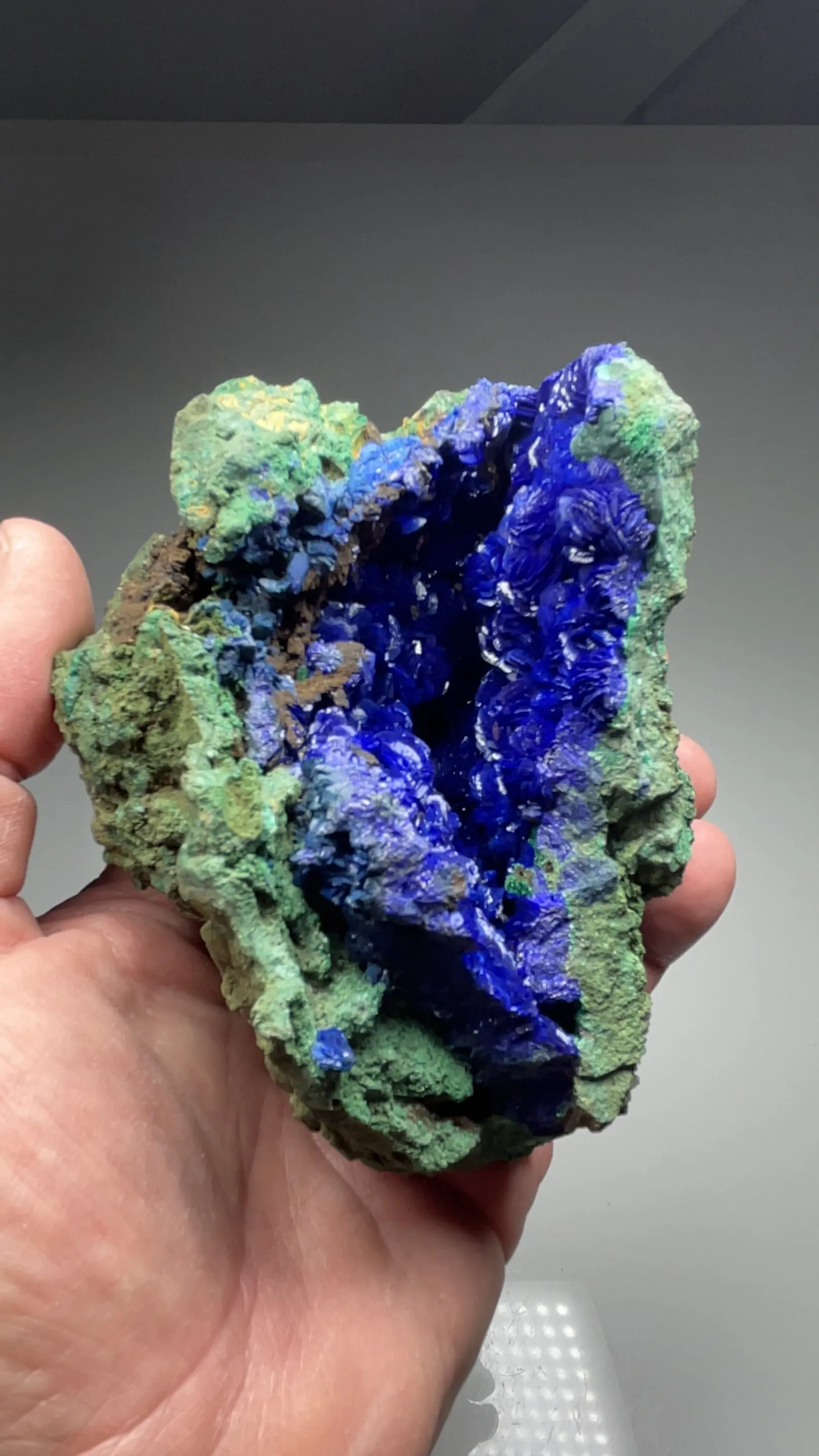 Azurite with Malachite - image 2