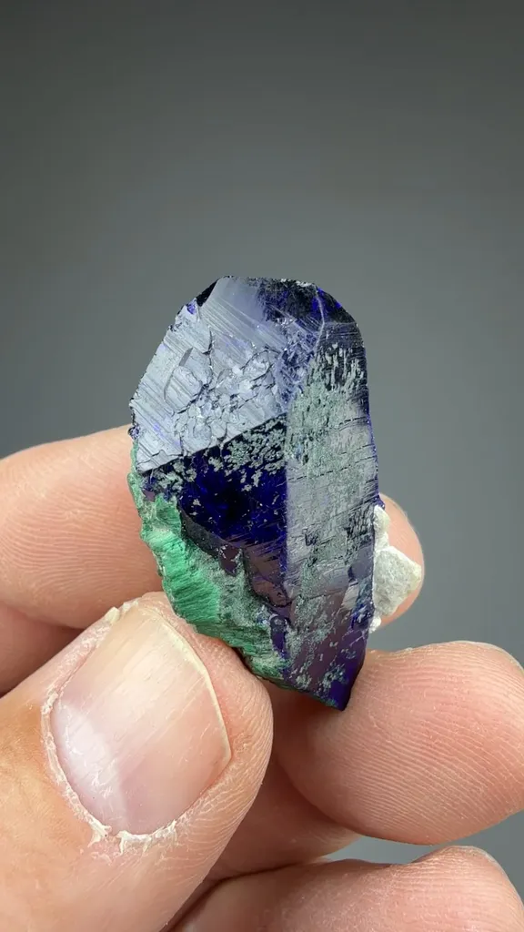 Azurite with Malachite - image 2