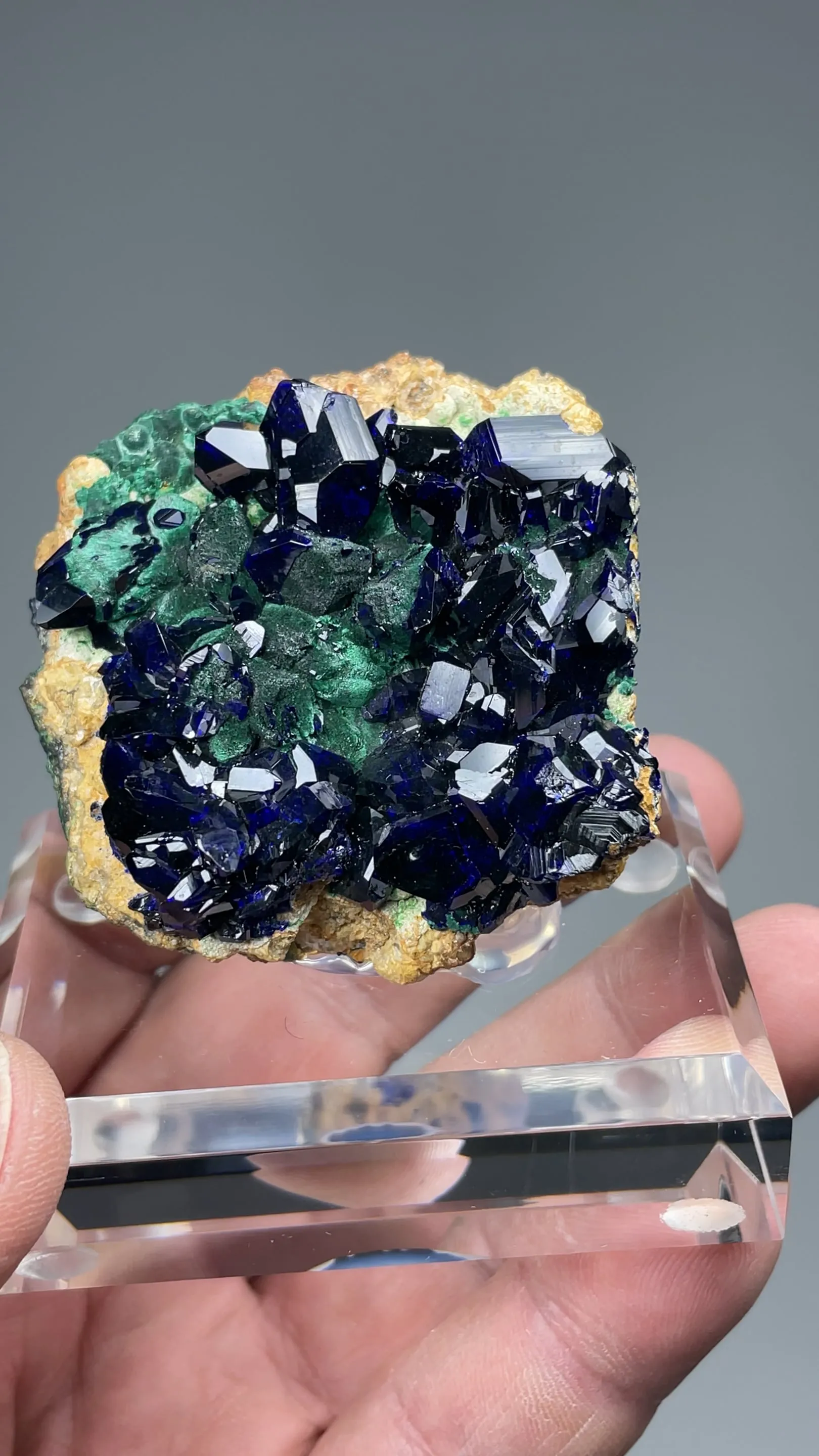 Azurite with Malachite - image 2