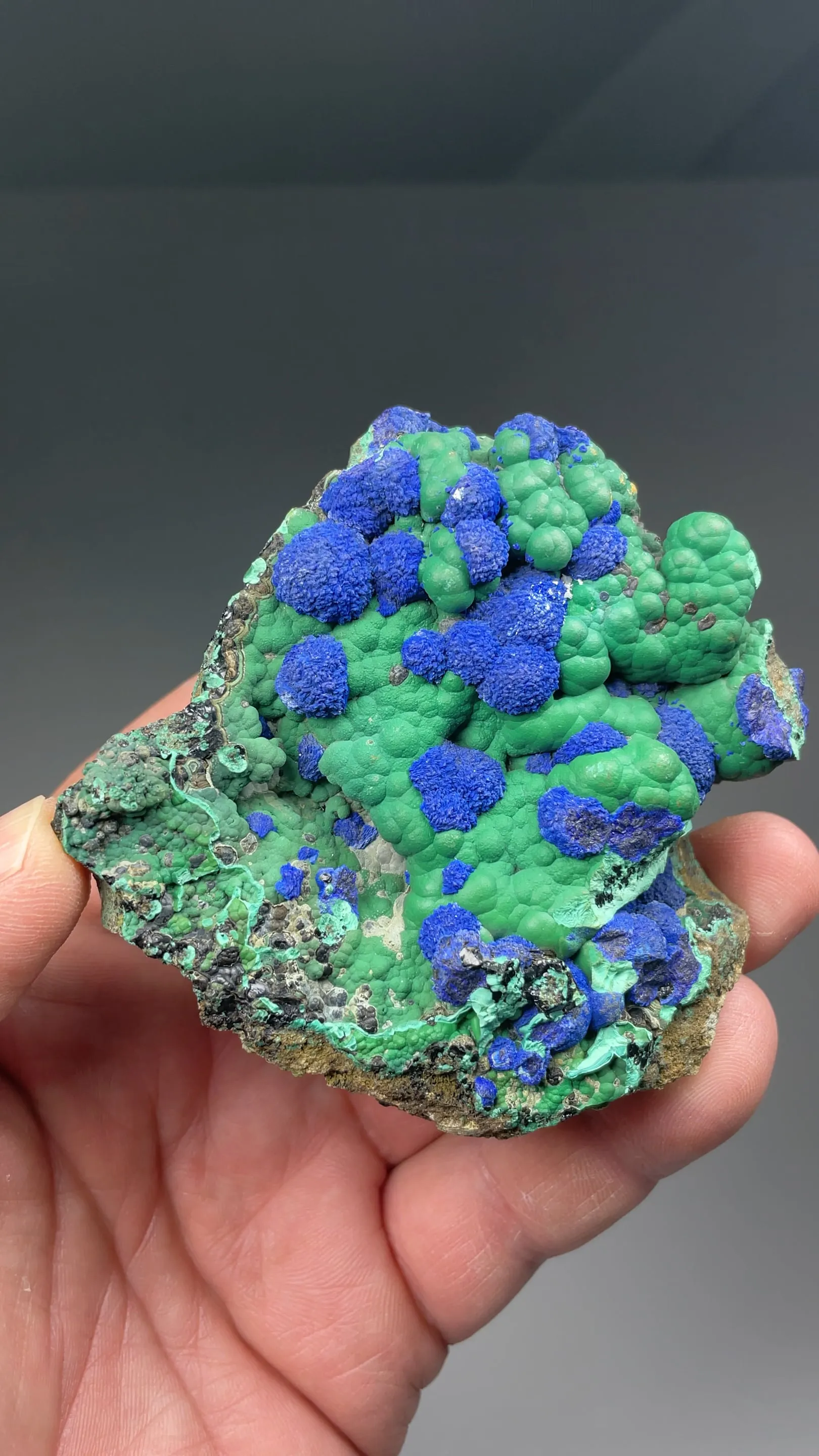 Azurite with Malachite - image 2