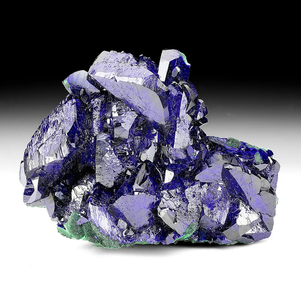 Azurite with Malachite image