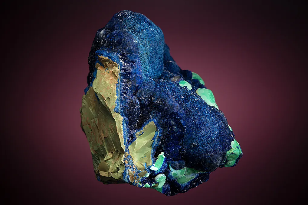 Azurite with Malachite - image 3