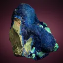 Azurite with Malachite - image 3