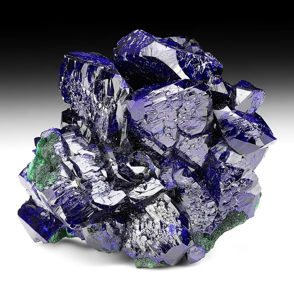 Azurite with Malachite image