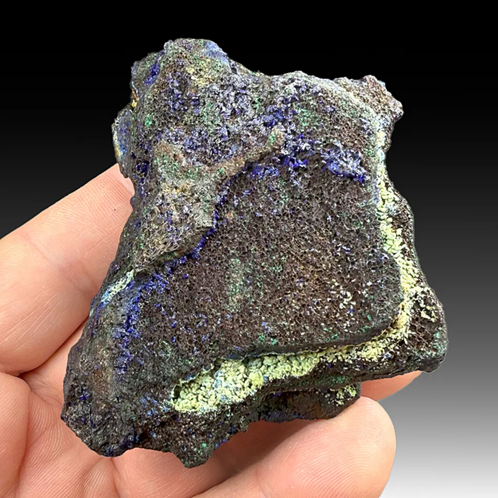 Azurite with Malachite image