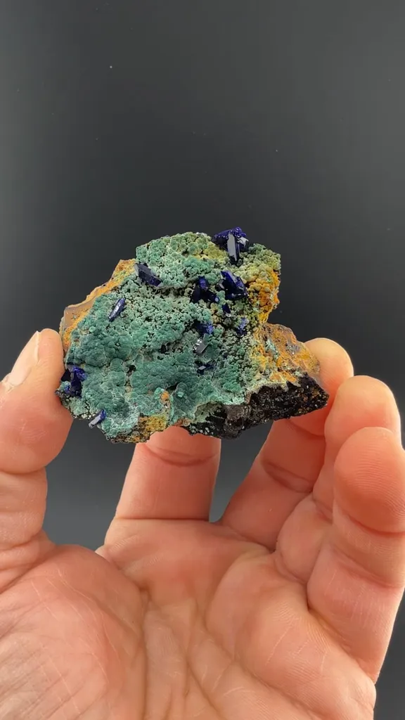 Azurite with Malachite - image 2