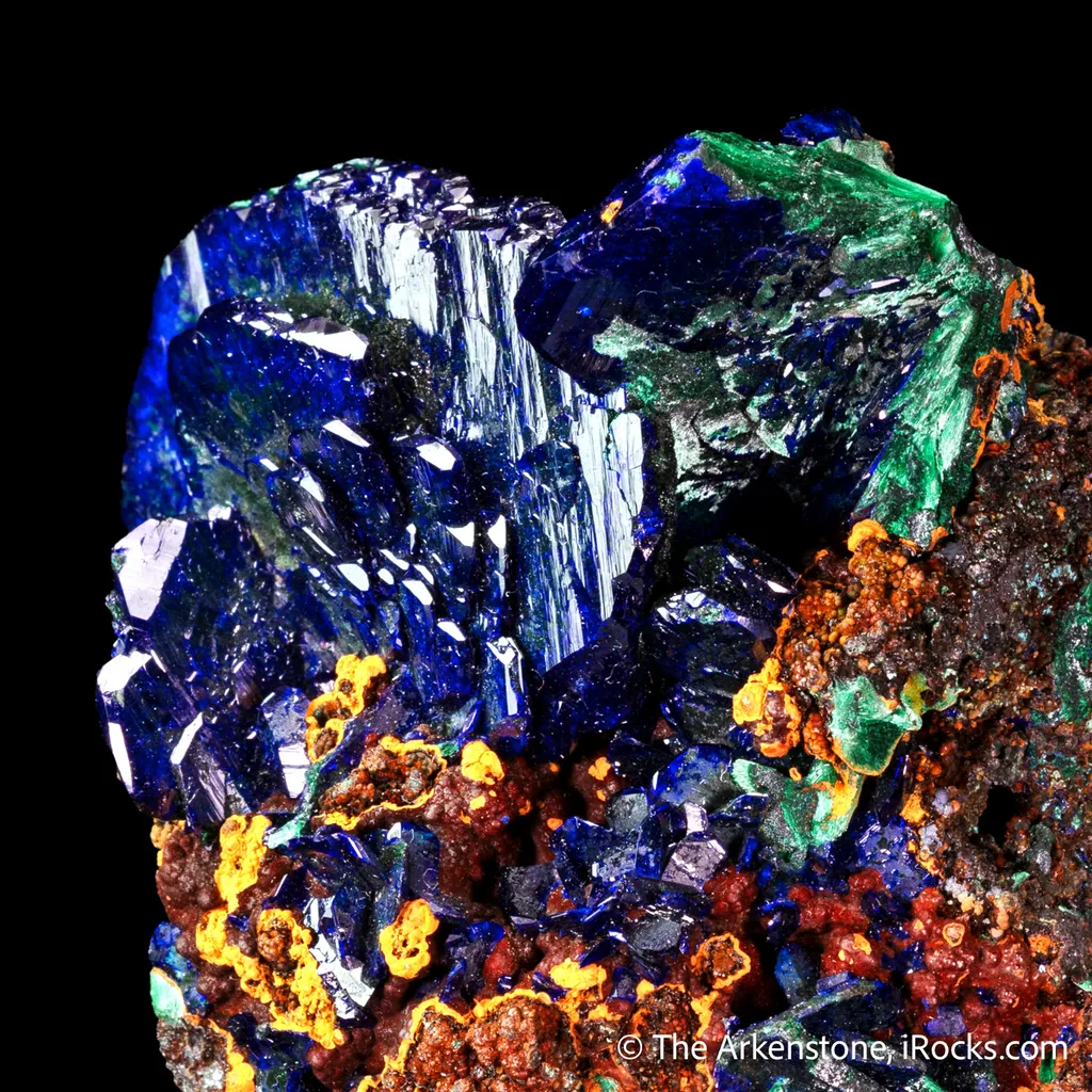 Azurite with Malachite - image 5