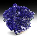 Azurite with Malachite, Barite - image 1