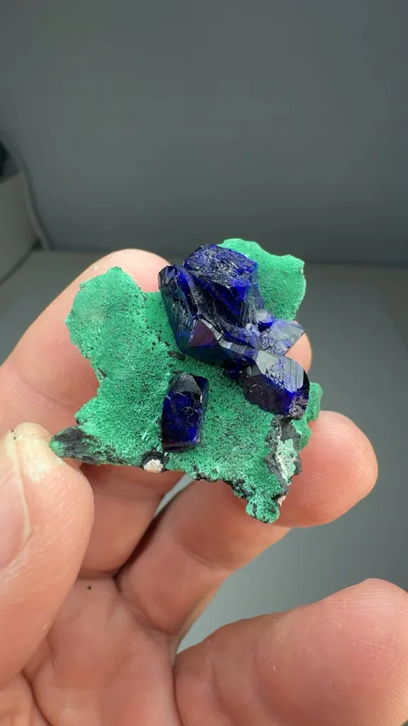 Azurite with Malachite - image 2