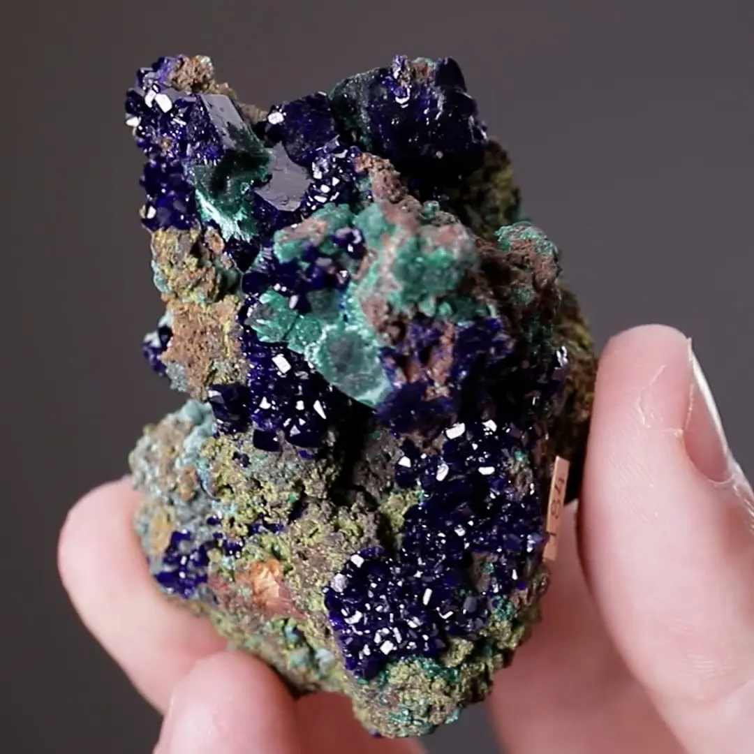 Azurite with Malachite - image 2