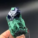 Azurite with Malachite - image 3