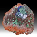 Azurite with Malachite - image 1