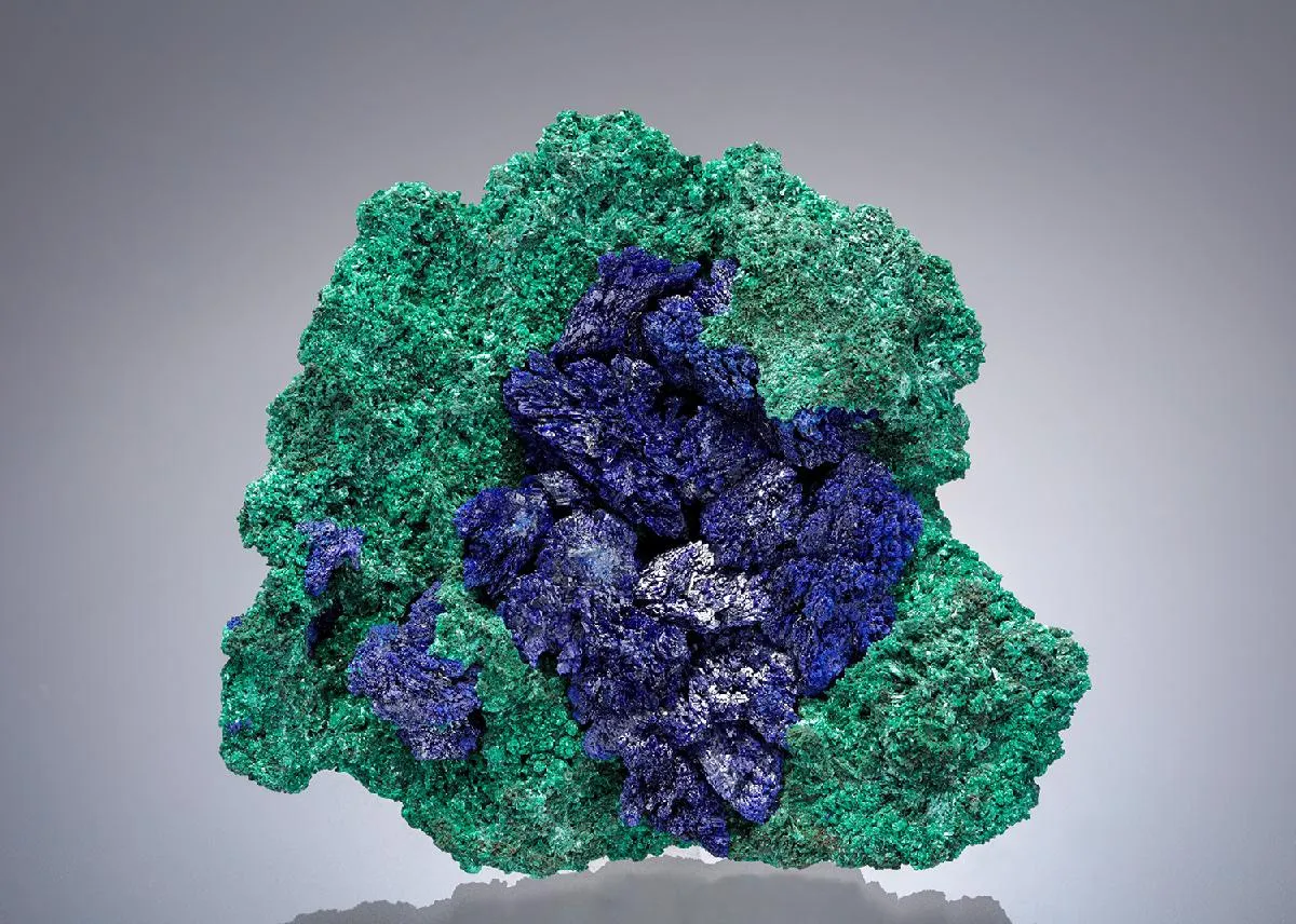 Azurite with Malachite - image 1