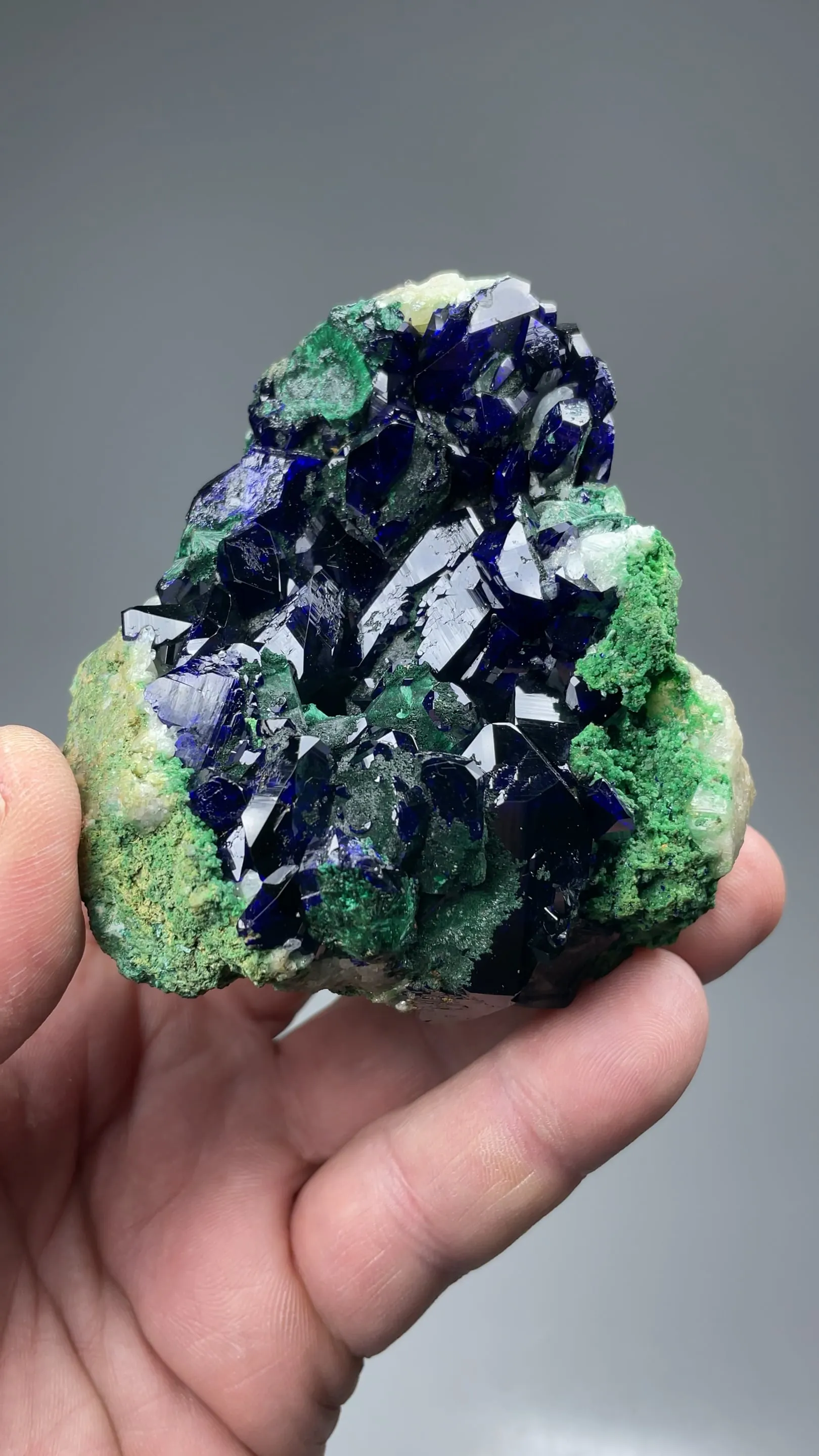 Azurite with Malachite - image 2