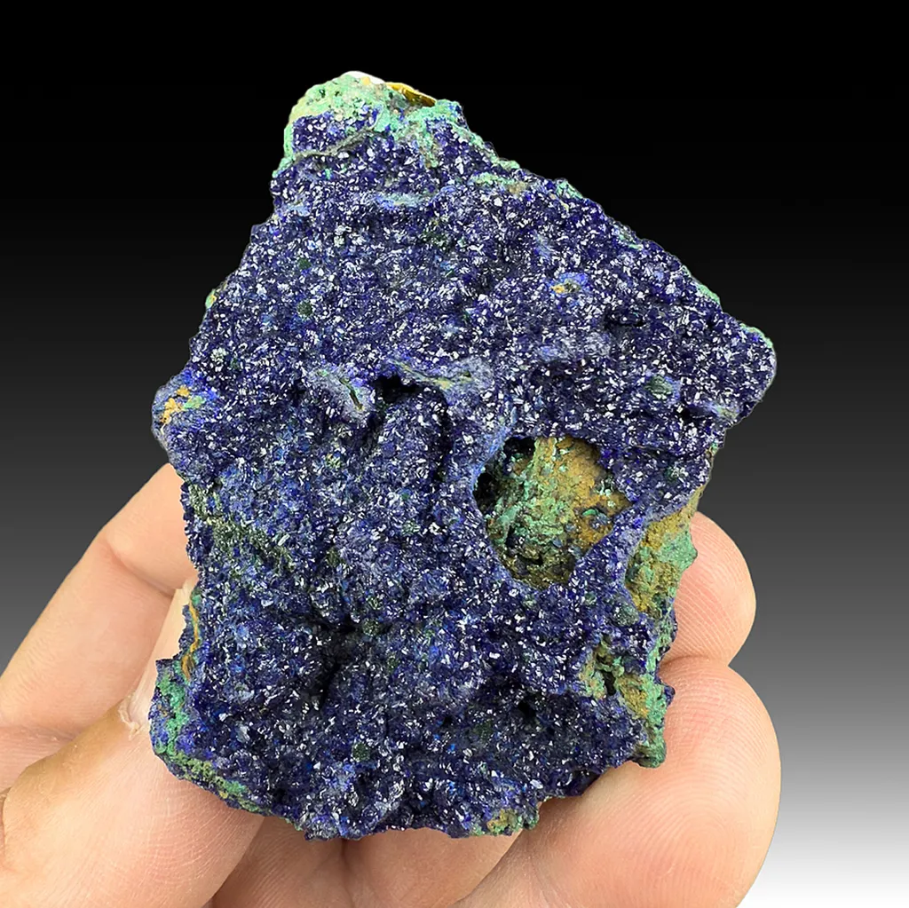 Azurite with Malachite image