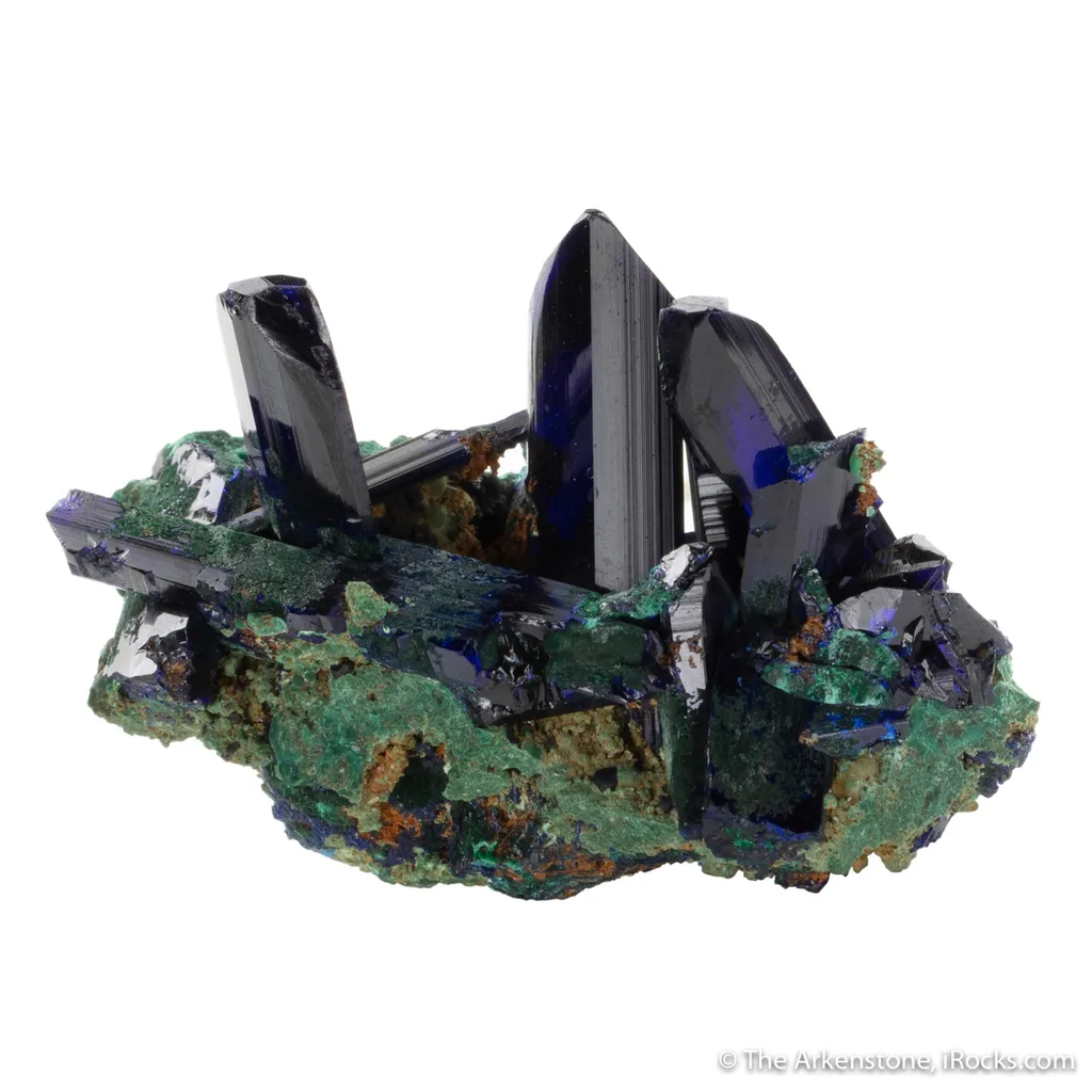 Azurite with Malachite - image 2