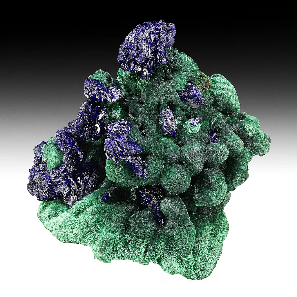 Azurite with Malachite image